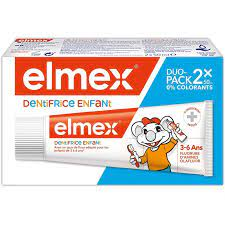 Image Elmex dentifrice enfant 2 x 50ml